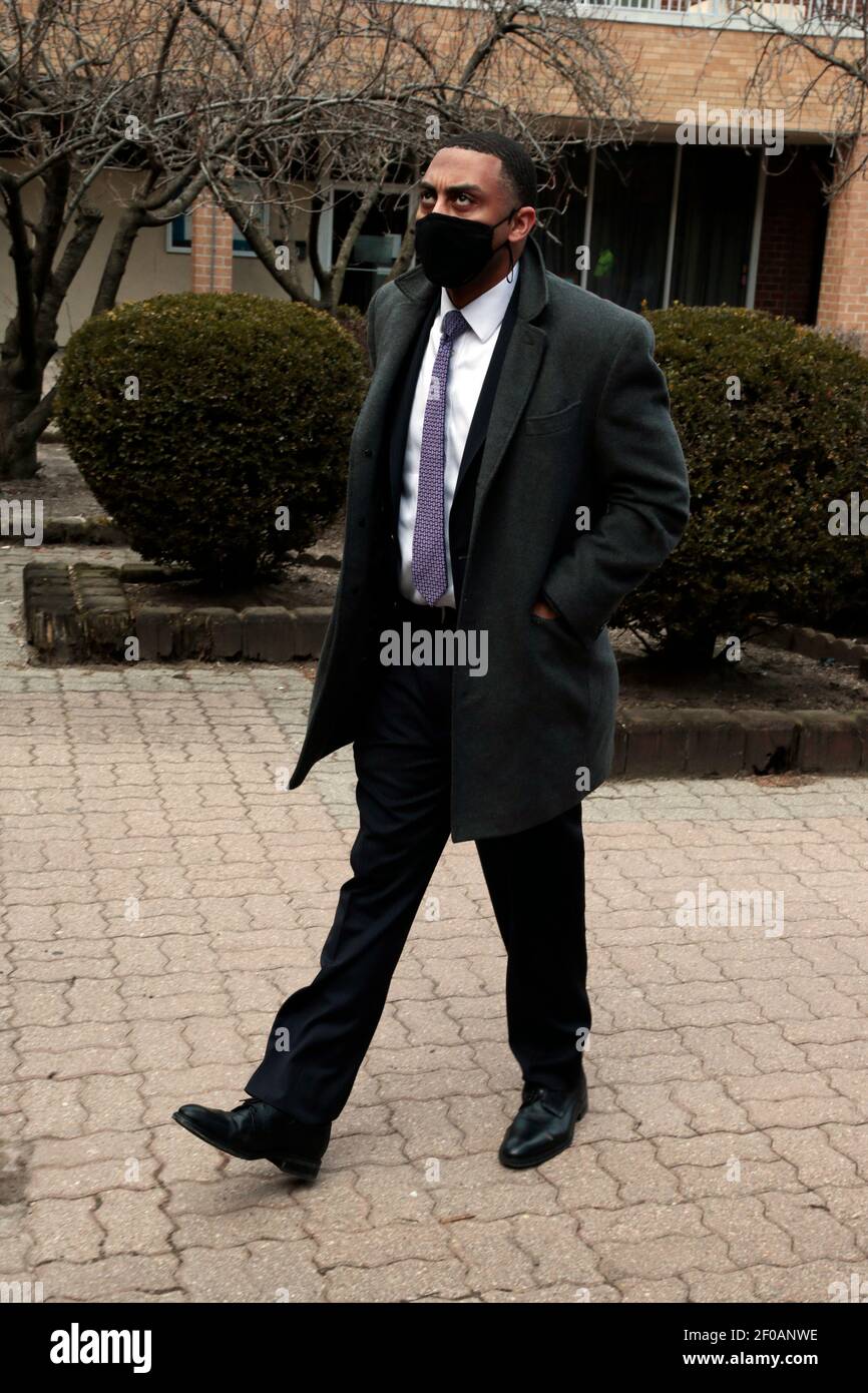 Bronx Ny Usa 6th Mar 21 New York Senator Jamaal Bailey Attends Press Conference To Celebrate The Opening Of A Covid 19 Vaccination Site In Co Op City In The Bronx Section Of New