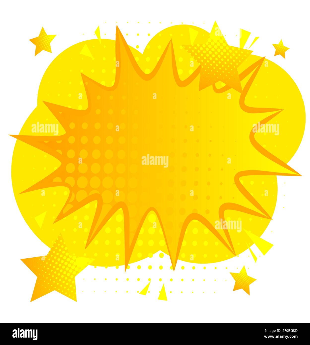 Yellow comic book style background, pop art superhero backdrop ...