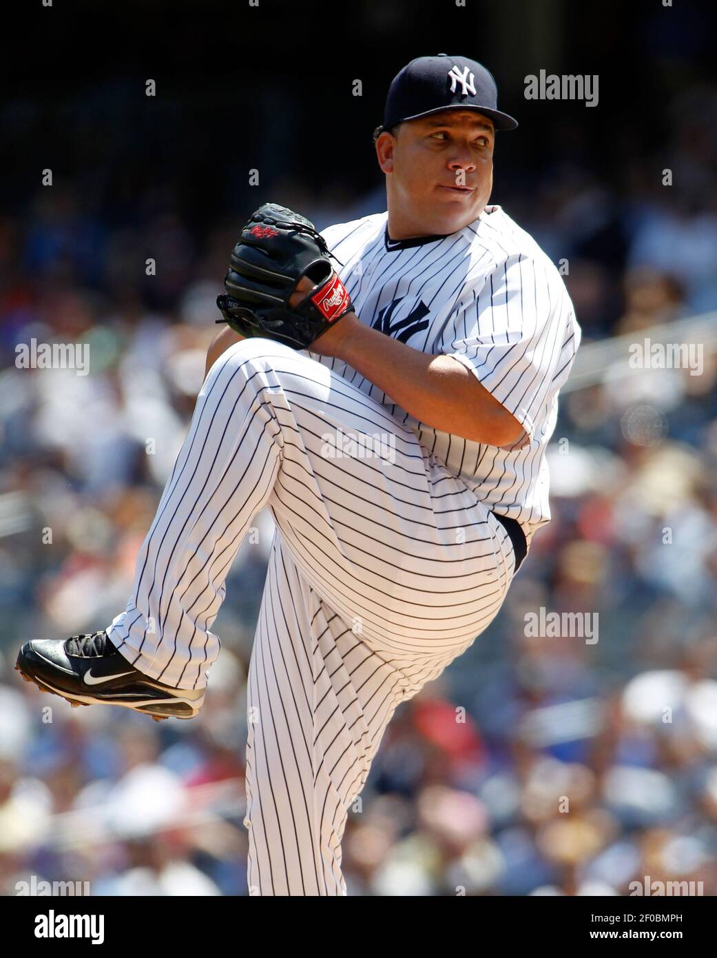 Bartolo Colon of the Los Angeles Angels during a 2007 MLB season game at  Angel Stadium in Anaheim, California. (Larry Goren/Four Seam Images via AP  Images Stock Photo - Alamy