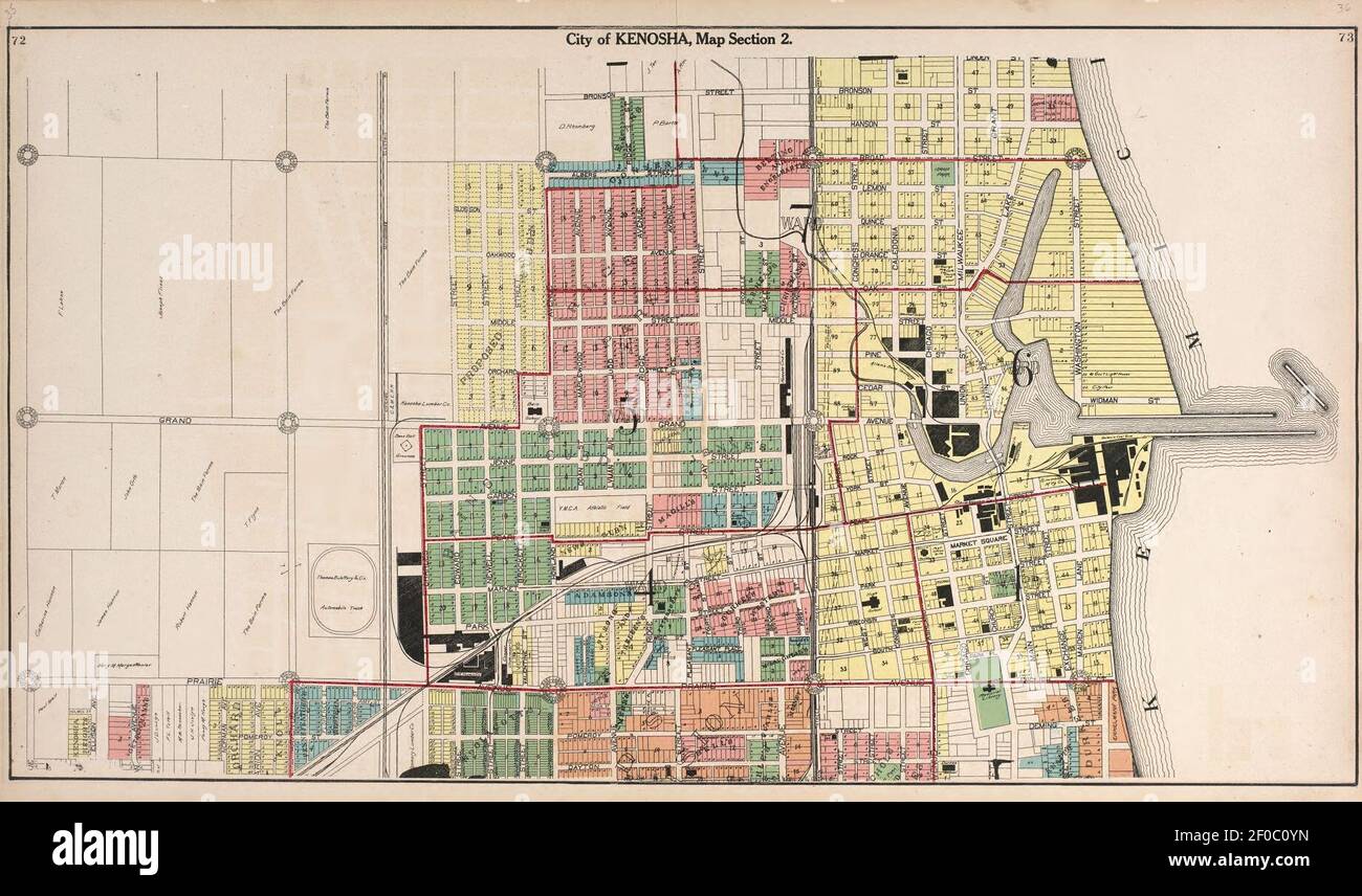 Plat book of Racine and Kenosha counties, Wisconsin including plats