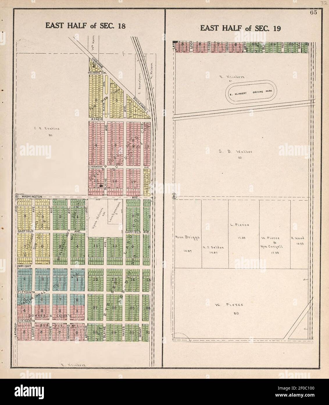 Plat book of Racine and Kenosha counties, Wisconsin including plats