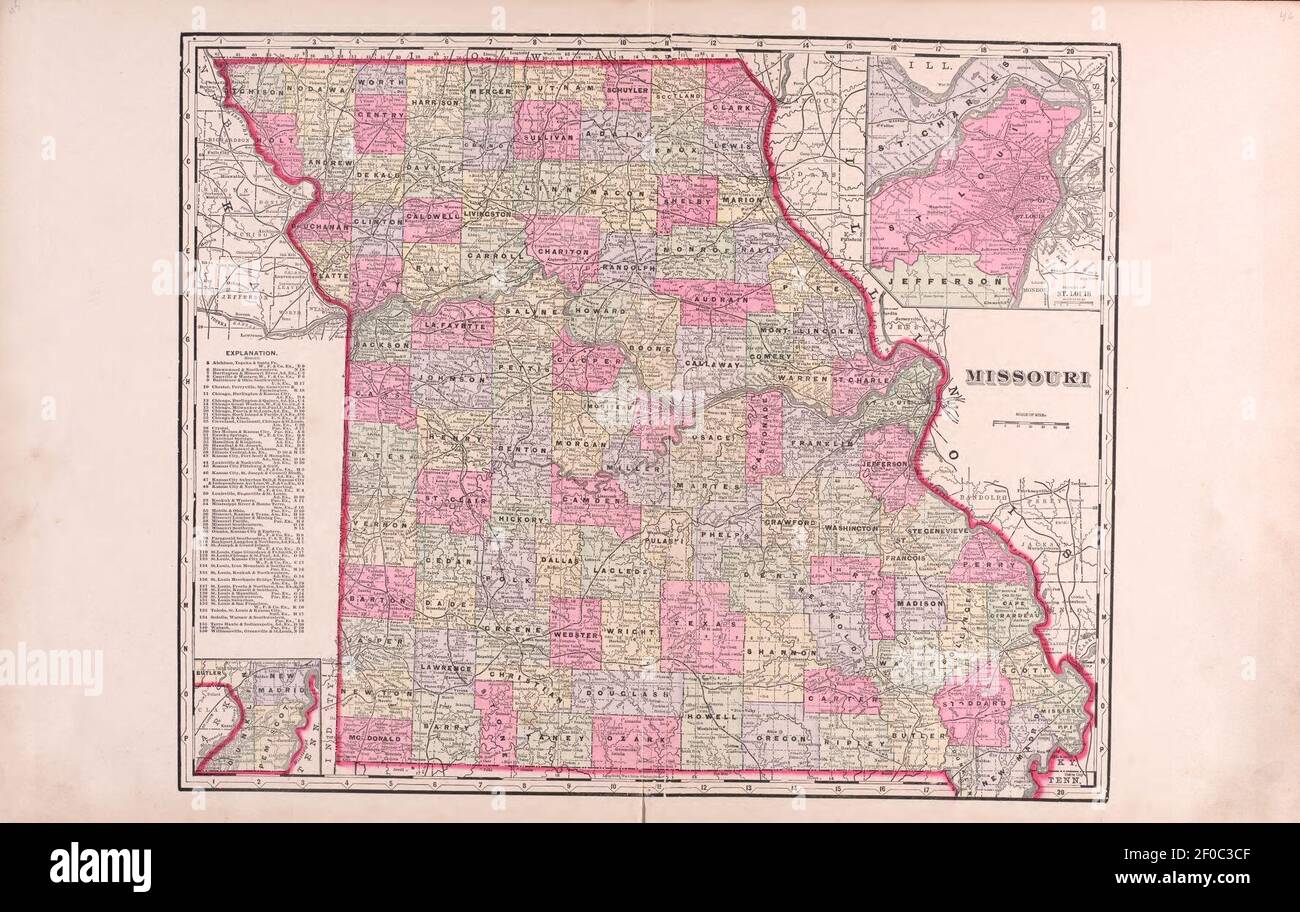 Plat book of St. Charles County, Missouri compiled from county
