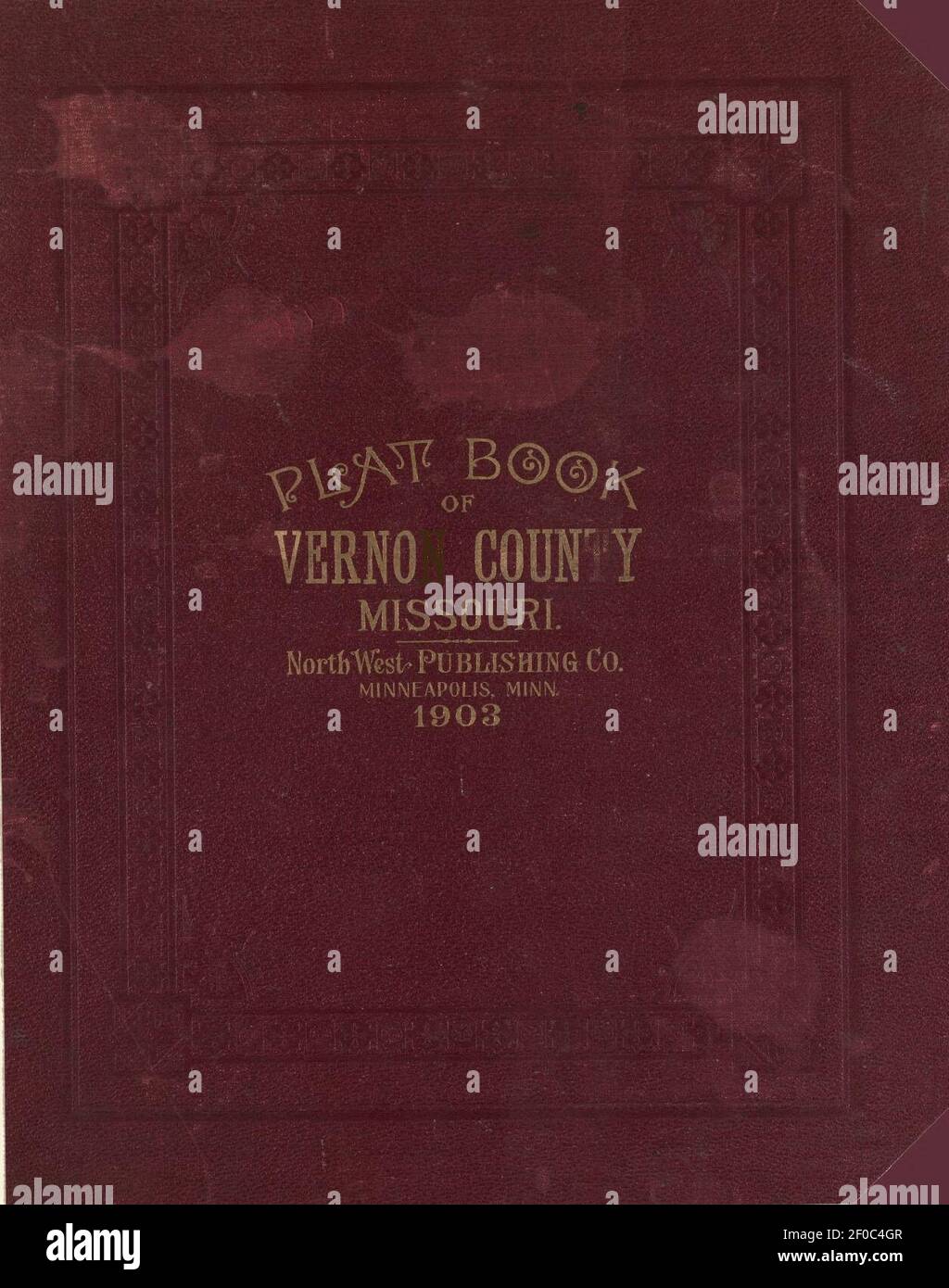 Plat book of Vernon County, Missouri compiled from county records and