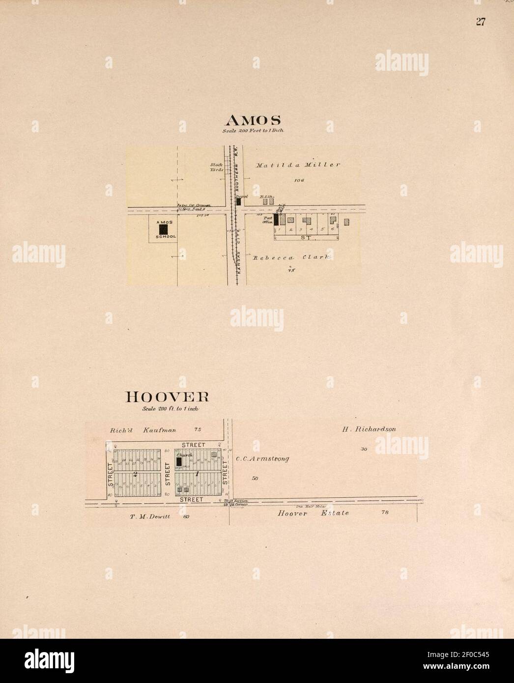 Plat book of Vernon County, Missouri compiled from county records and