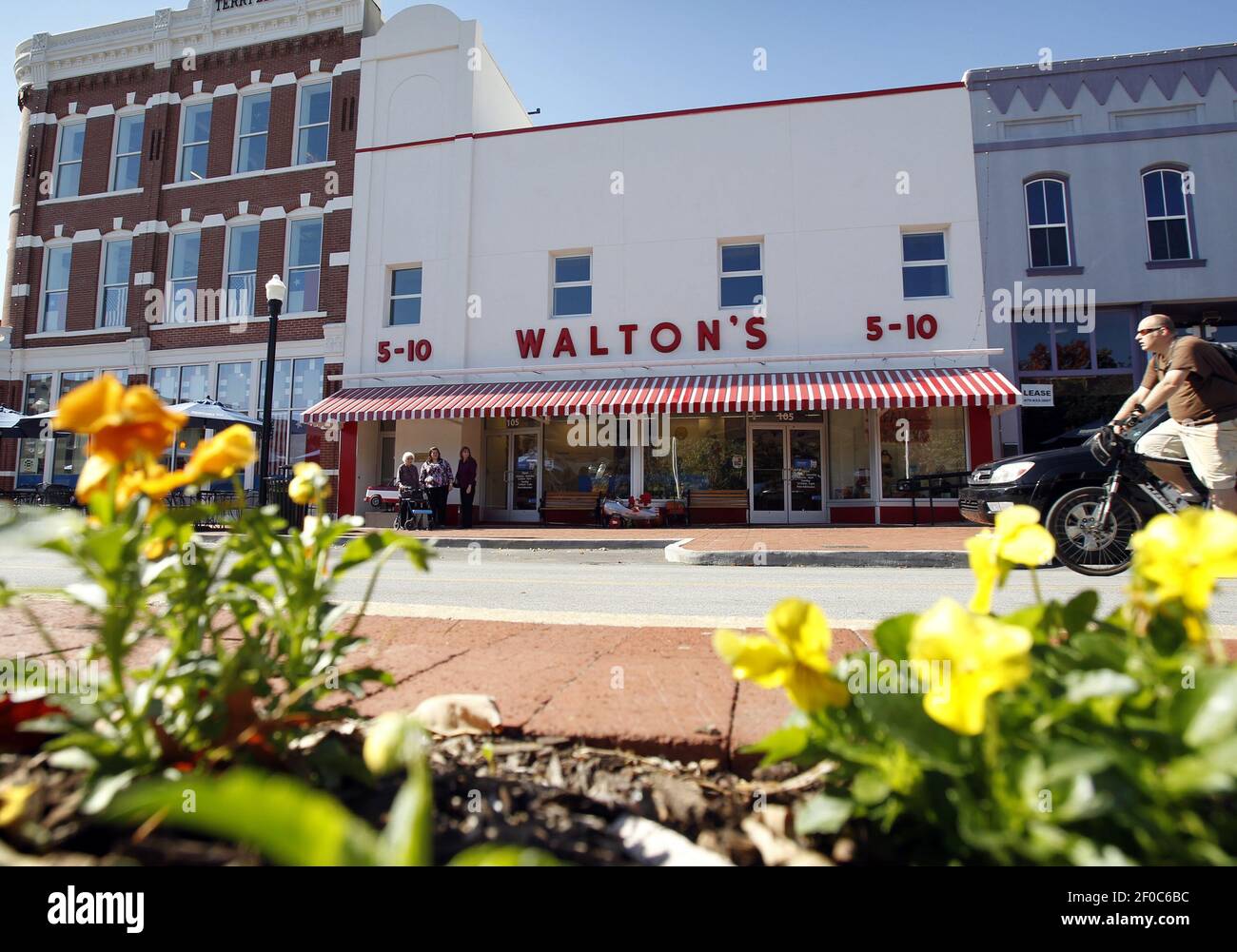 The original Walton's 5&10 opened in Bentonville, Arkansas on May 1950