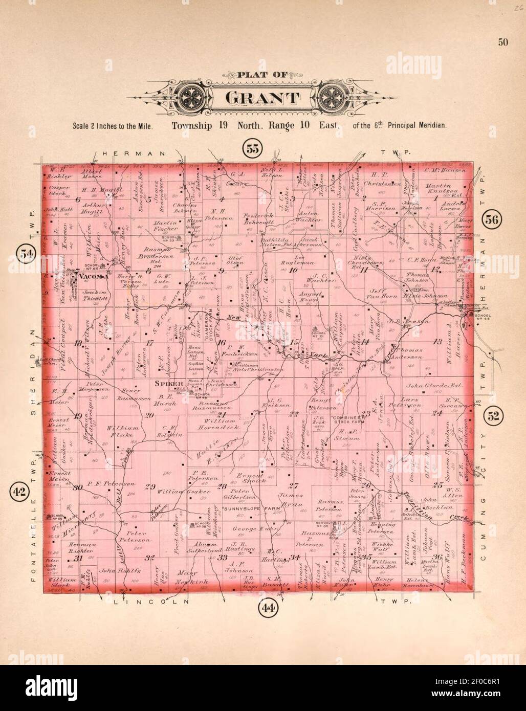 Plat book of Washington County, Nebraska - containing carefully ...