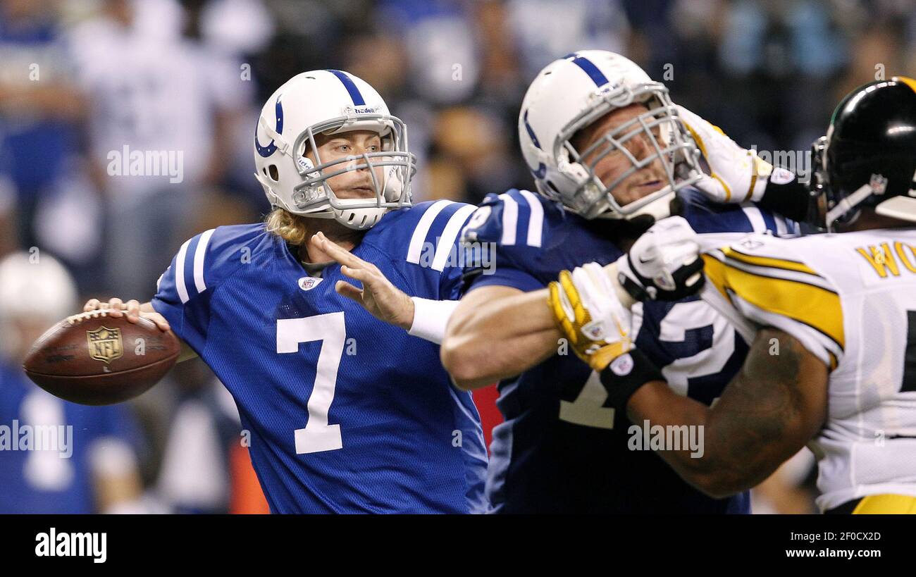 Indianapolis colts quarterback curtis painter hires stock photography