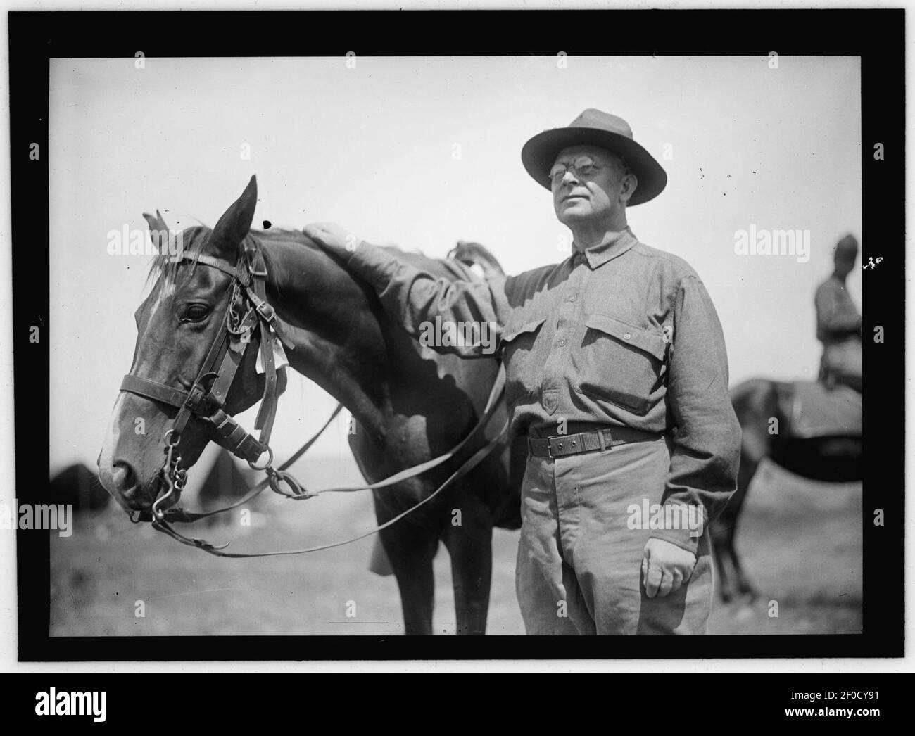 PLATTSBURG. RESERVE OFFICERS TRAINING CAMP Stock Photo