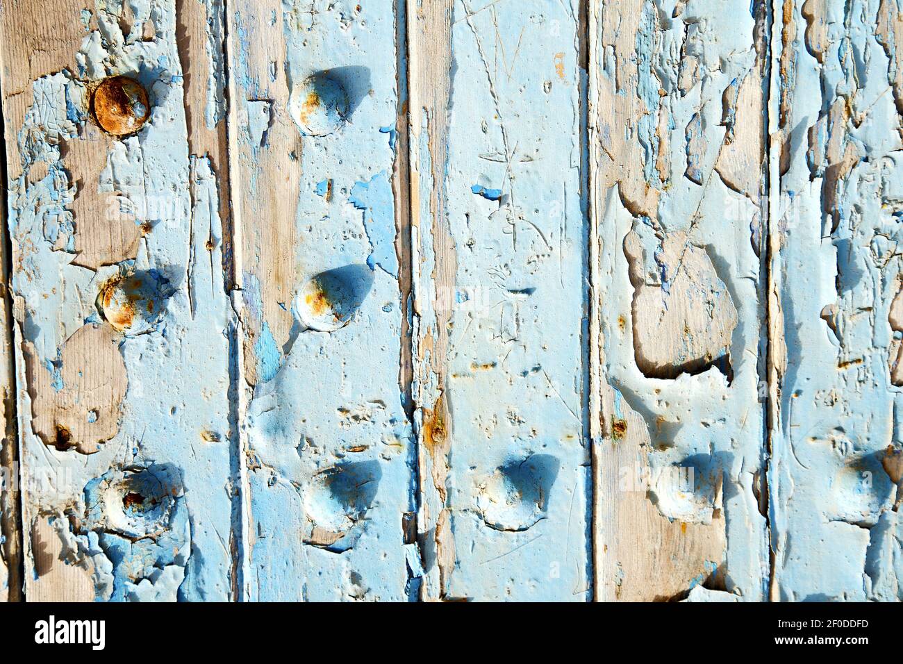 Stripped paint Stock Photo