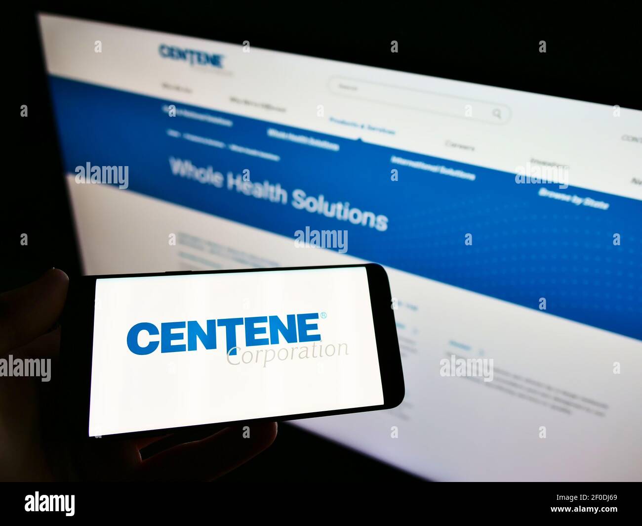 Us health insurance company centene corporation hires stock