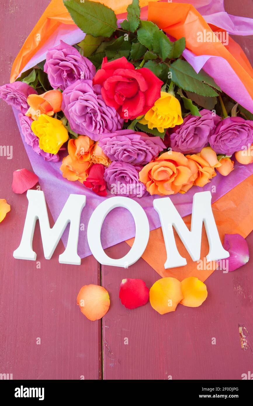 Flowers for Mother's Day Stock Photo Alamy