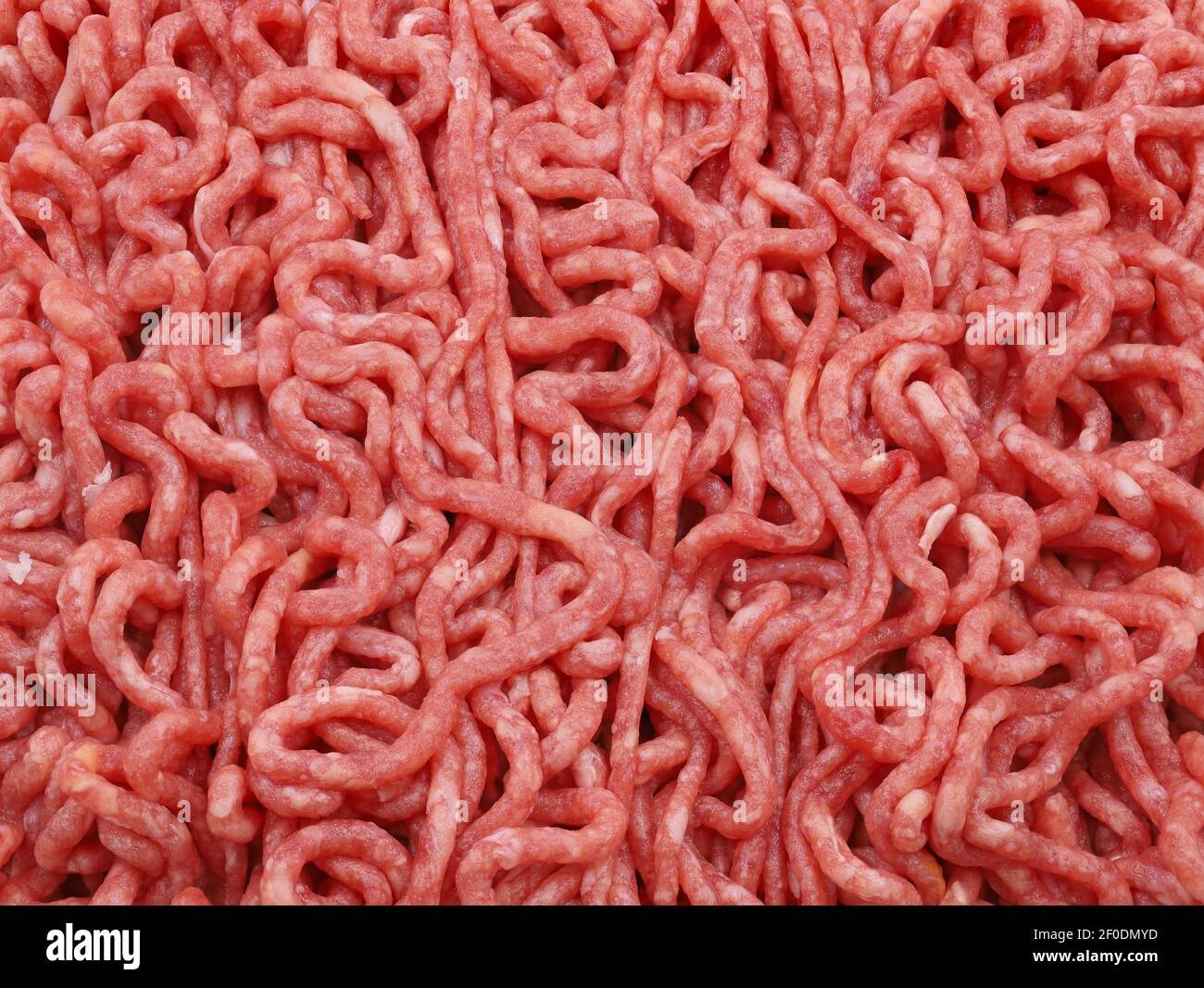 raw minced beef meat background, close up Stock Photo