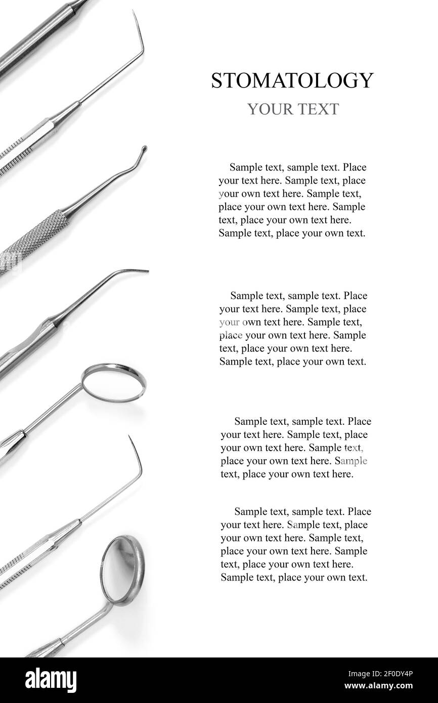 Dentist Tools Names