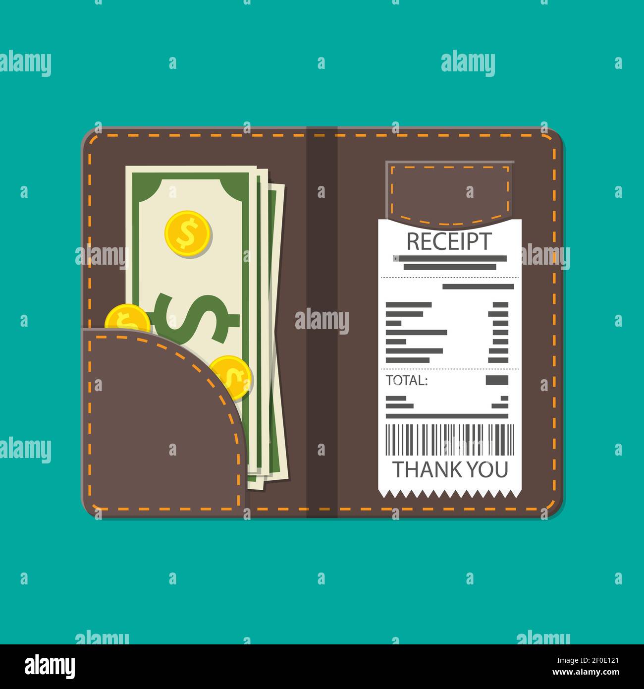 Restaurant check bill Stock Vector Images - Page 2 - Alamy, image size:1300x1390