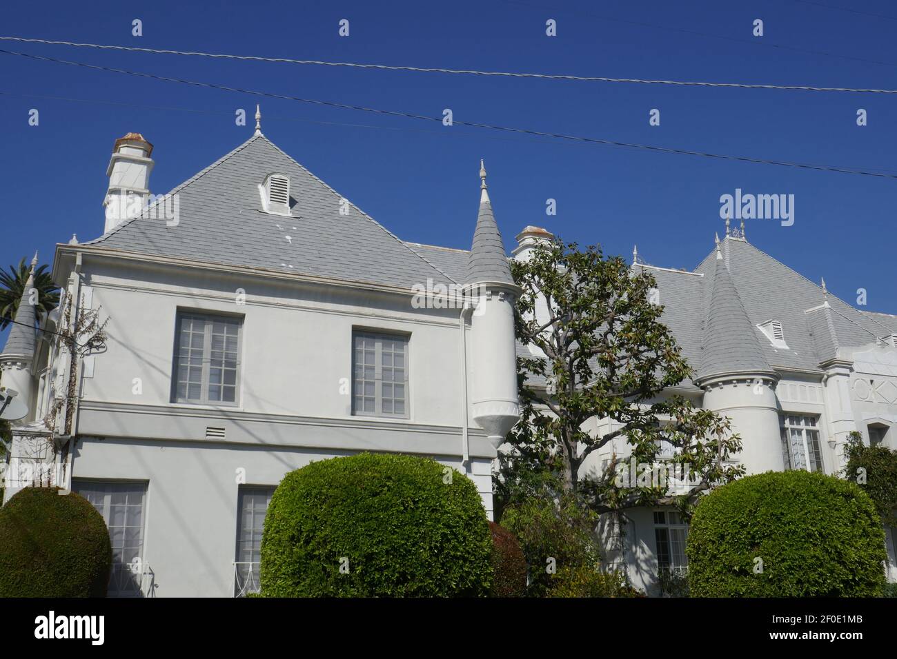 Los Angeles, California, USA 7th March 2021 A general view of atmosphere of Singer Madonna and actor Sean Penn's former home/residence on March 7, 2021 in Los Angeles, California, USA. Photo by Barry King/Alamy Stock Photo Stock Photo