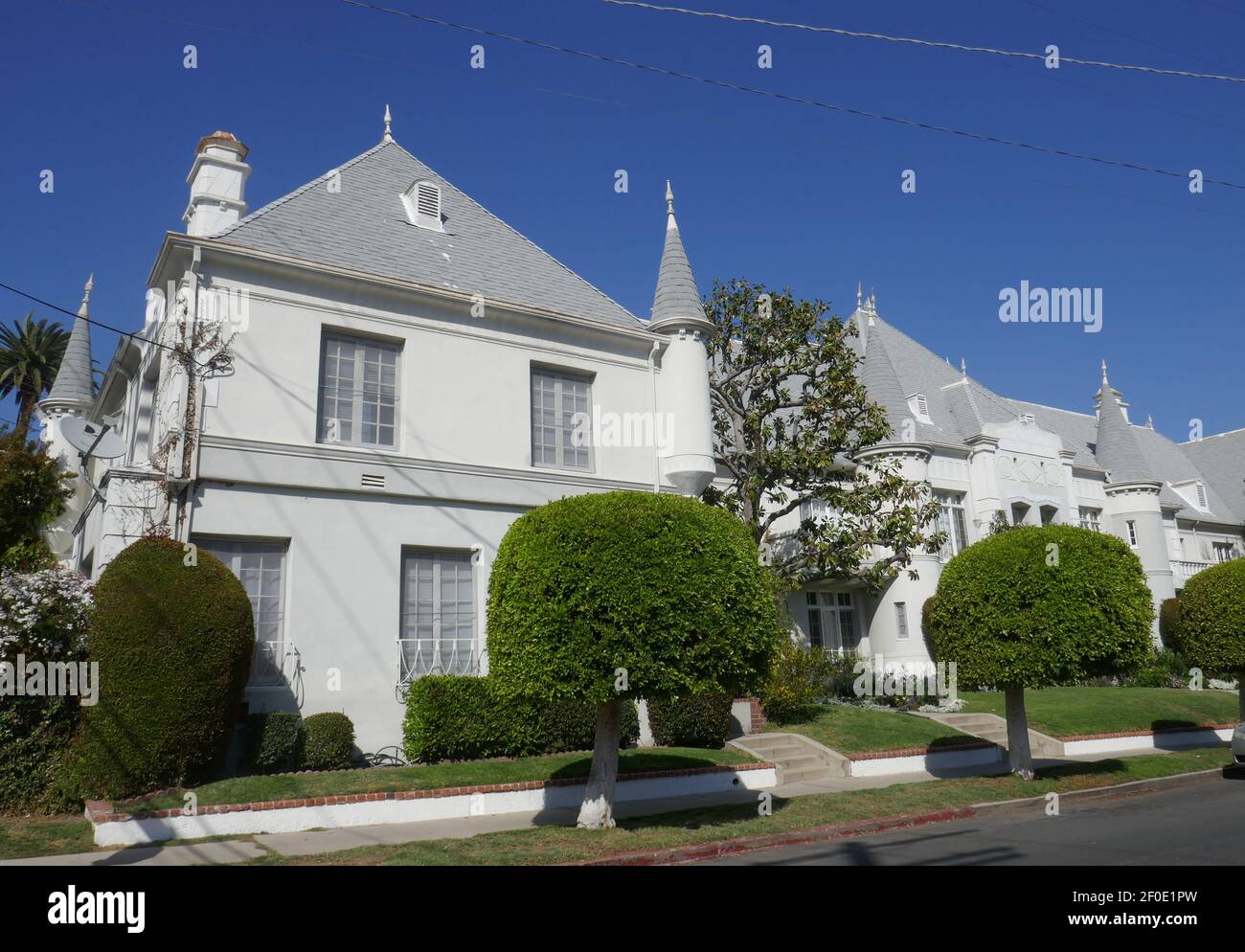 Los Angeles, California, USA 7th March 2021 A general view of atmosphere of Singer Madonna and actor Sean Penn's former home/residence on March 7, 2021 in Los Angeles, California, USA. Photo by Barry King/Alamy Stock Photo Stock Photo