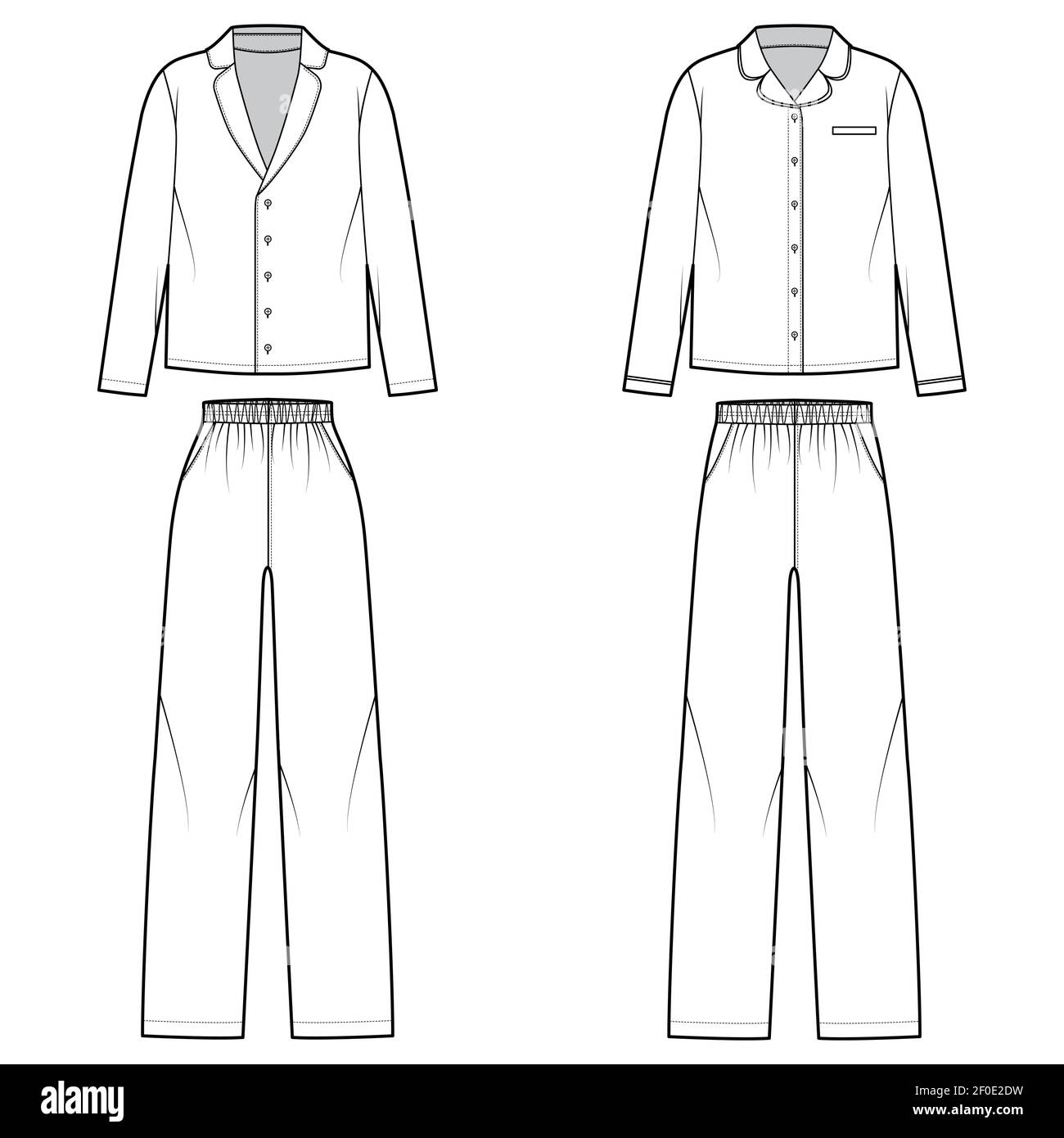 Pyjama set isolated hires stock photography and images Alamy