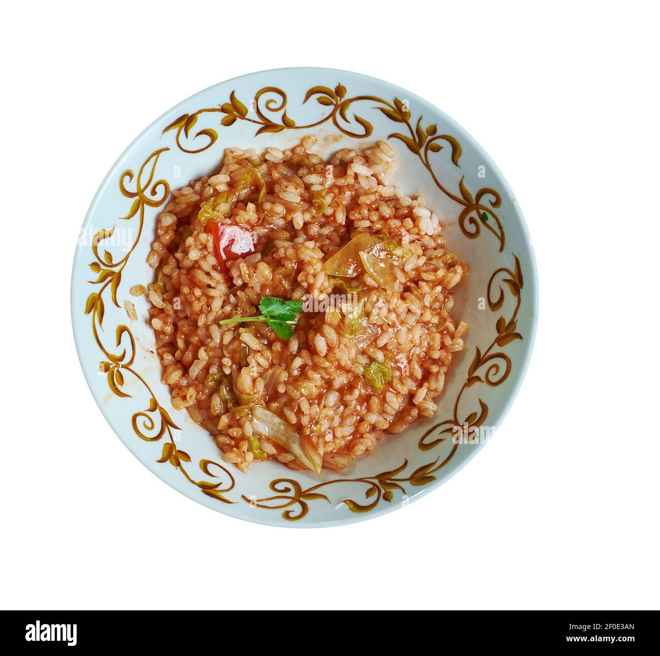 Lachanorizo Cabbage rice, simple Greek dish Stock Photo Alamy