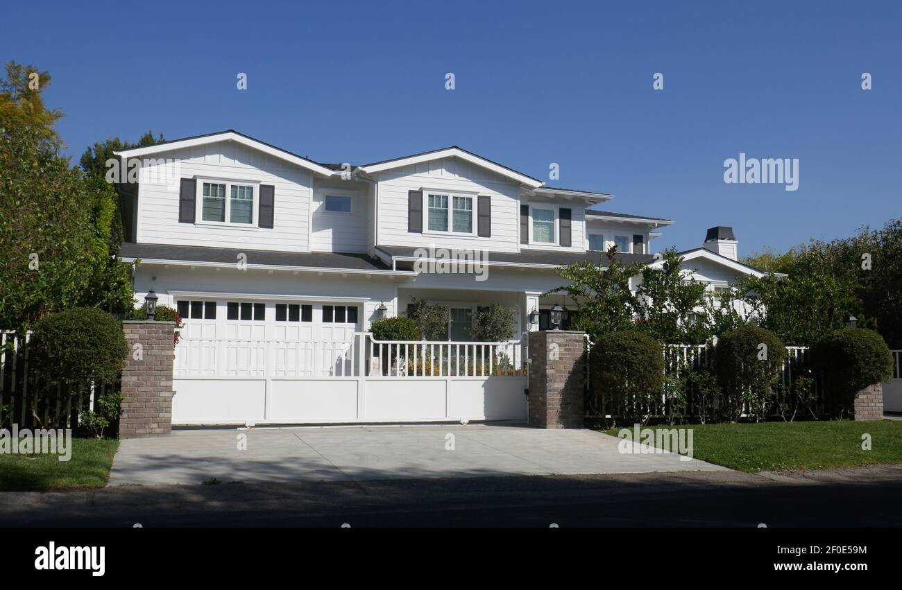 Los Angeles, California, USA 7th March 2021 A general view of atmosphere of actress/comedian Dawn Wells Final Home/house on March 7, 2021 in Los Angeles, California, USA. Photo by Barry King/Alamy Stock Photo Stock Photo