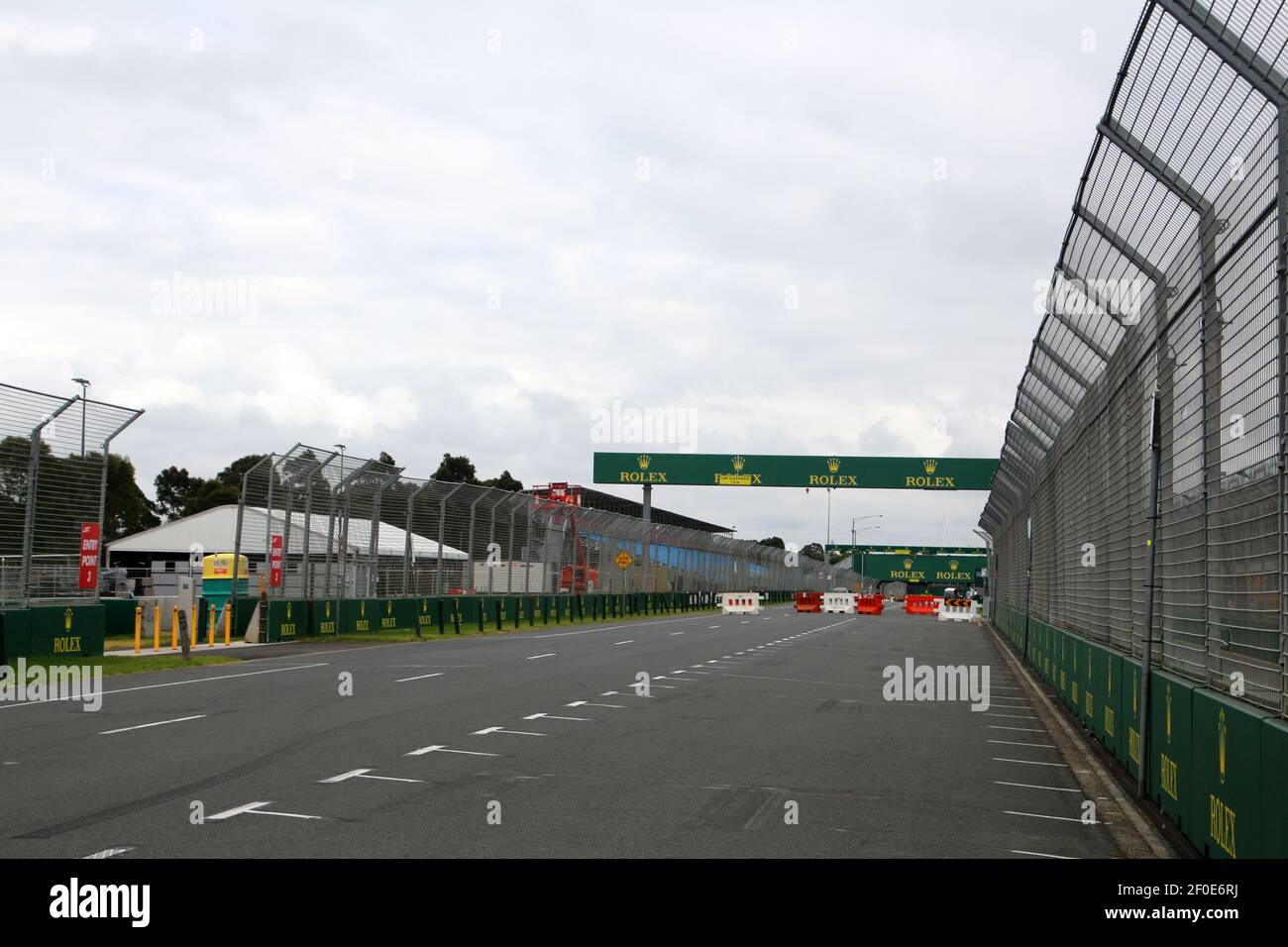 Formula One track Albert Park Circuit in Melbourne, Australia Stock Photo Alamy