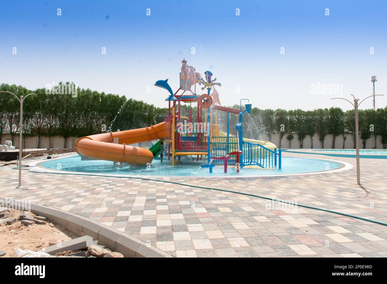 Outdoor Water Slides, Rides & Activities