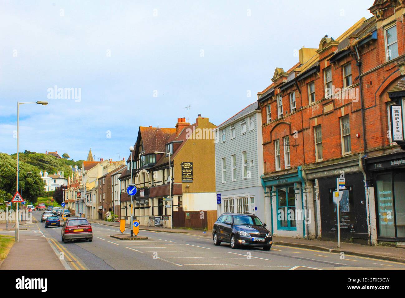 High Street Hythe Kent England High Resolution Stock Photography and