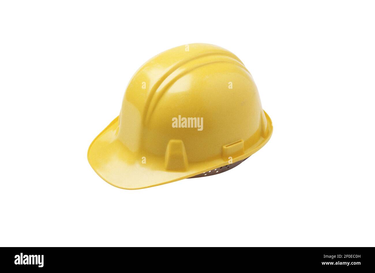 Construction Helmet isolated on a white background Stock Photo - Alamy