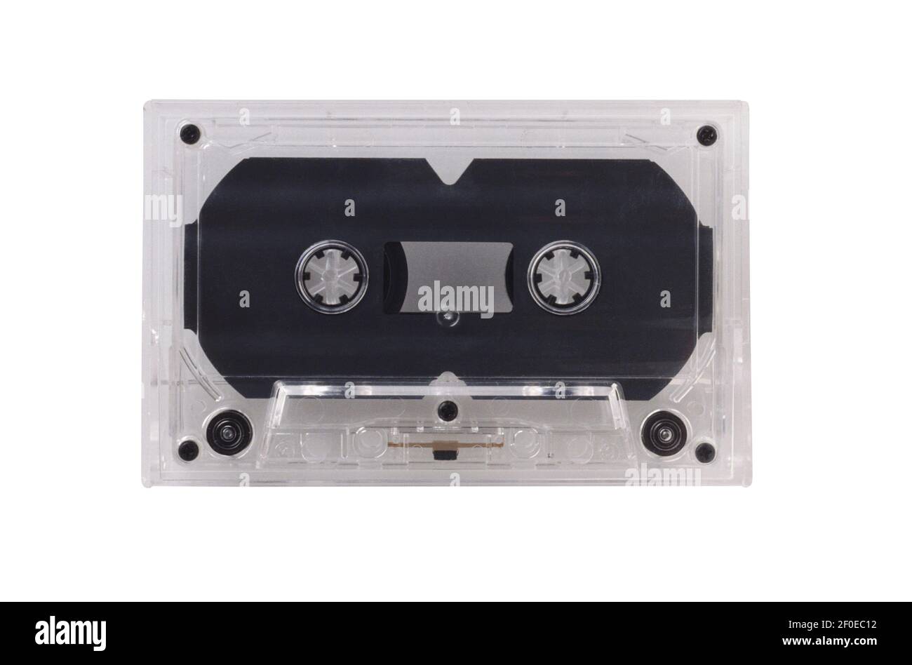 Vintage audio tape isolated on white background Stock Photo - Alamy