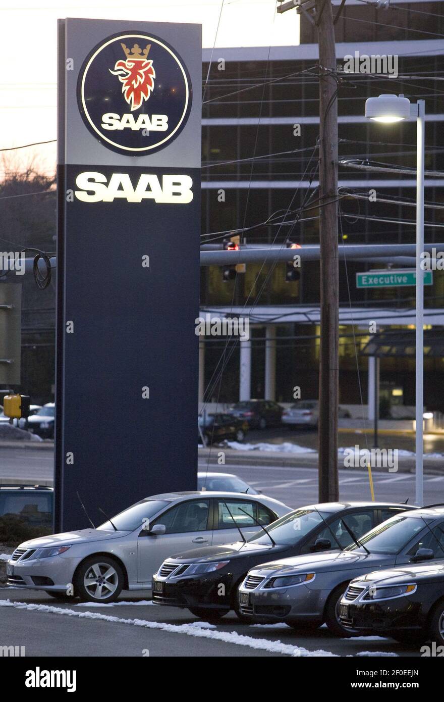 12 January 2010 Ã Gaithersburg, Maryland Ã A Saab dealership in