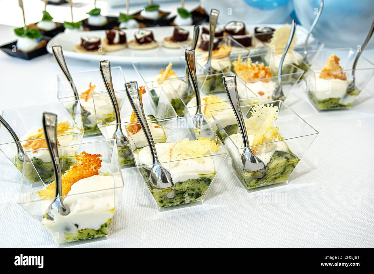Food Photography Finger Food Buffet at the Reception of a Baptism Stock ...