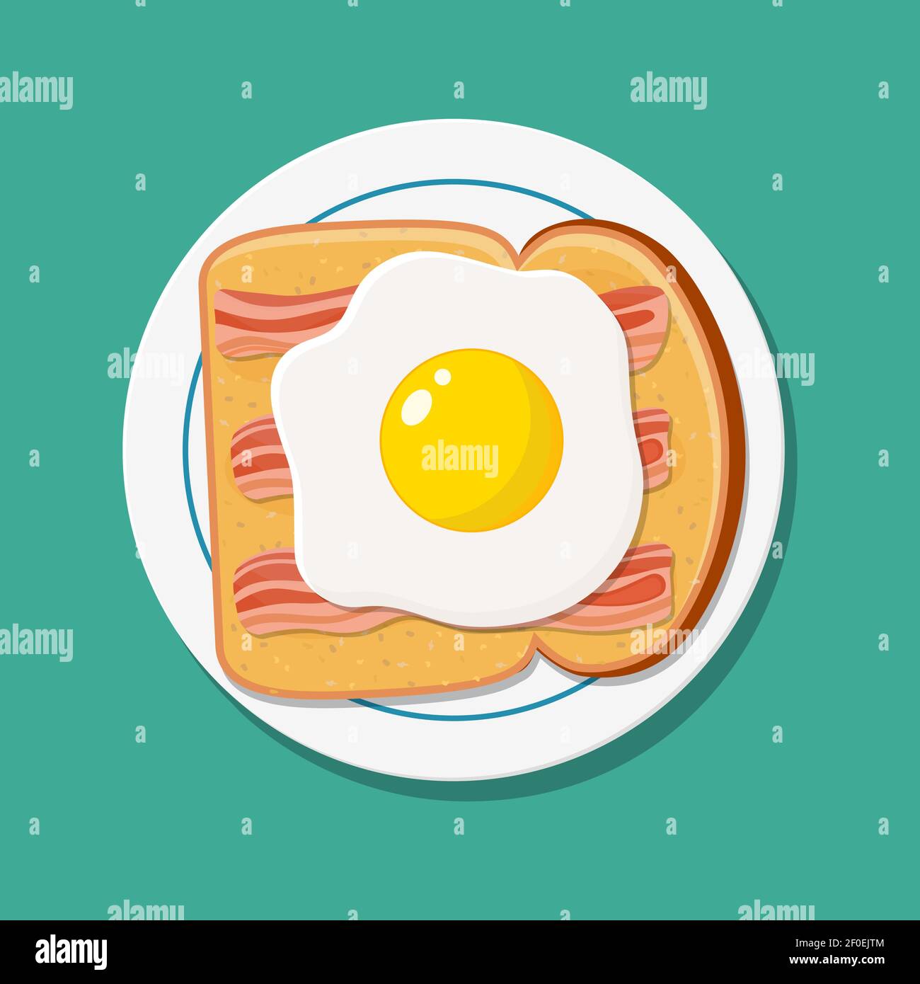 Golden fried food in Stock Vector Images - Alamy