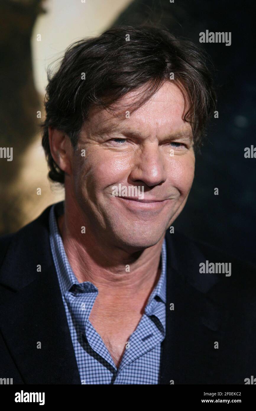 21 January 2010- Hollywood, California- Actor Dennis Quaid arrives at