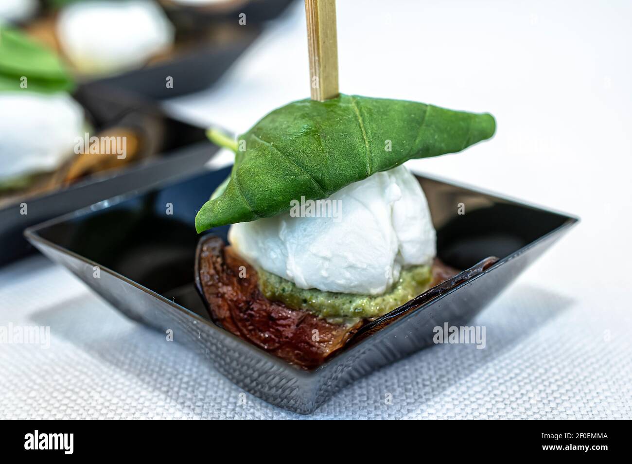 Food Photography Finger Food Buffet at the Reception of a Baptism Stock Photo Alamy