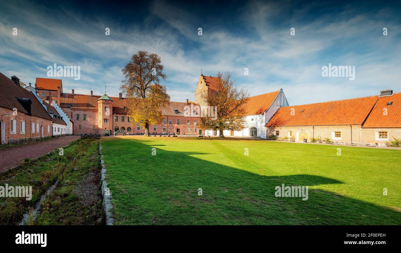 Backaskog castle in southern Sweden, was originally a monastery built