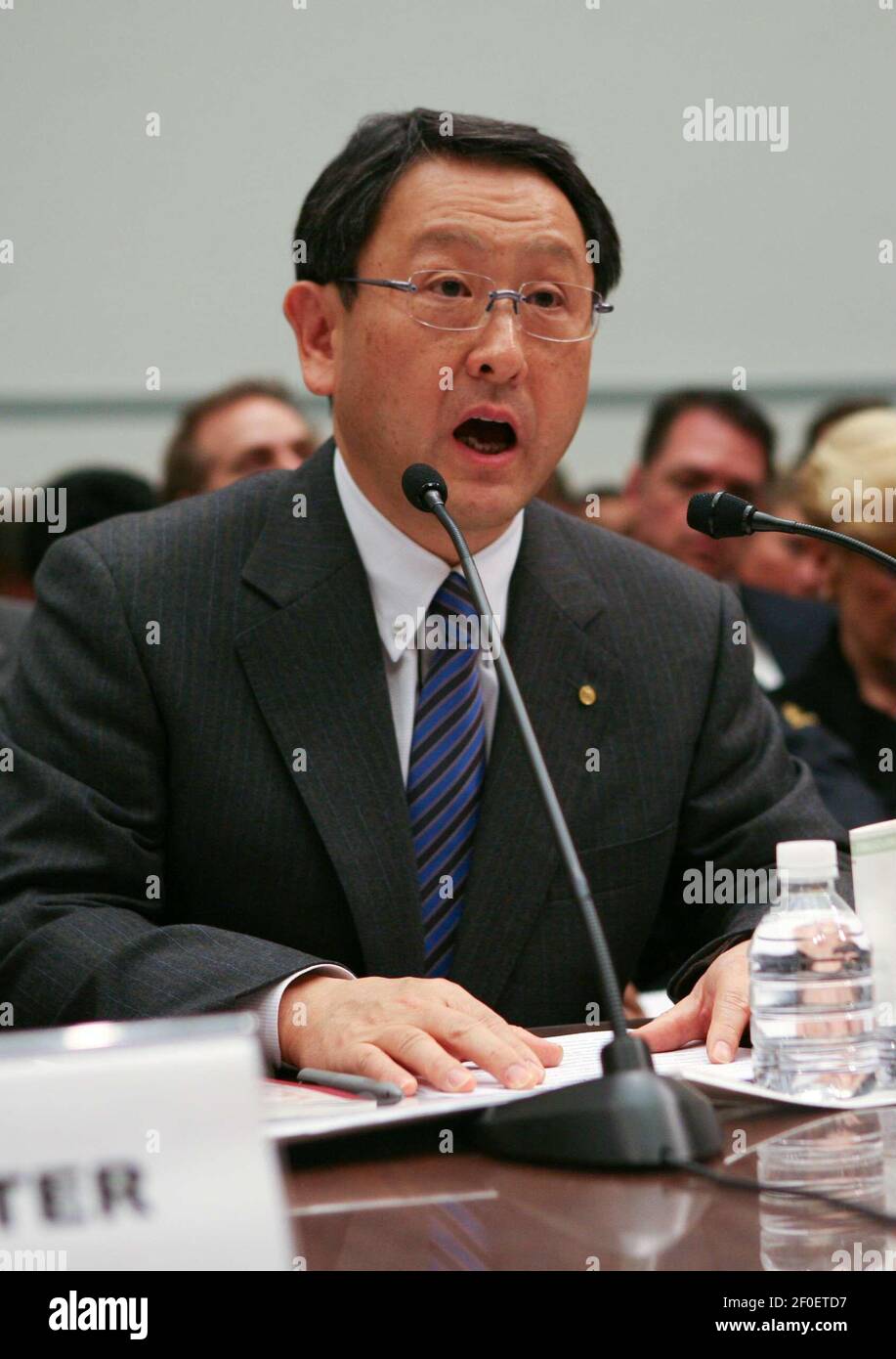 24 February 2010 - Washington, DC - Akio Toyoda, president , Toyota ...