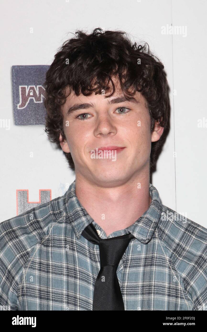 17 March 2010- Hollywood, California- Charlie McDermott arrives to the premiere of "Hot Tub Time Machine" in Hollywood. Photo Credit: Krista Kennell/Sipa Press./hottubtimemachine.055/1003182000 Stock Photo
