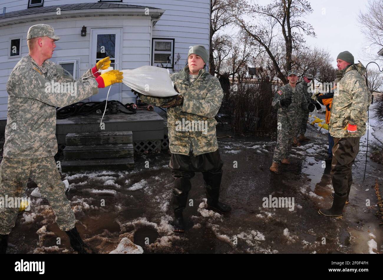 20 March 2010 Fargo, North Dakota Quick response force team members