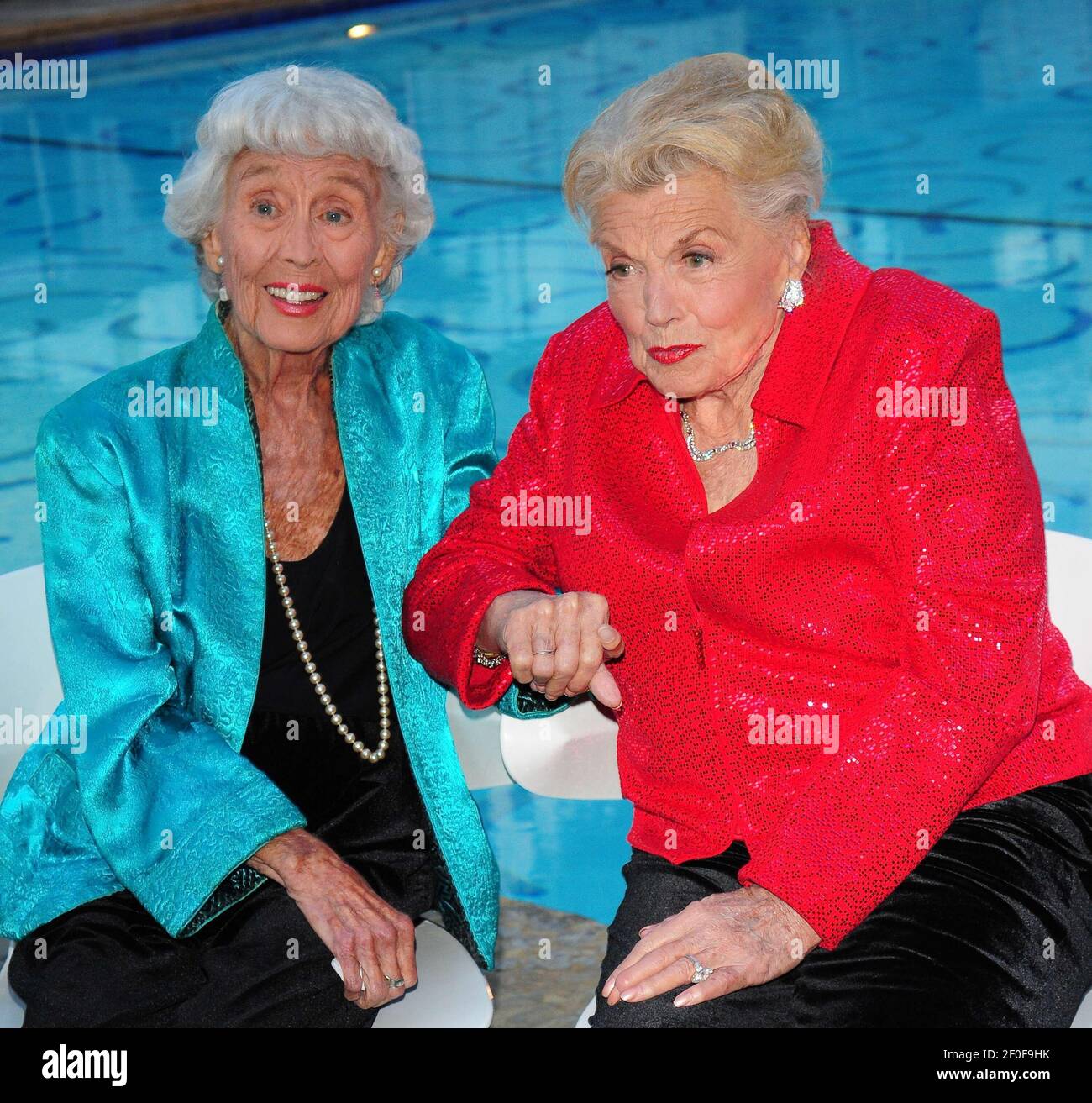 Esther Williams and Betty Garrett. 22 April 2010, Hollywood, CA