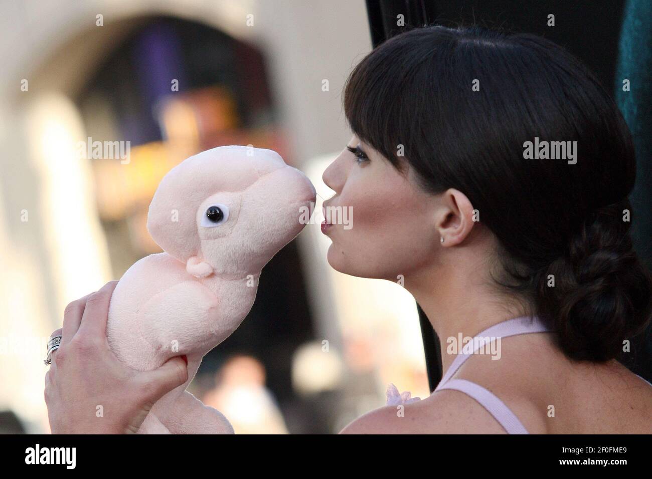 02 June 2010 Hollywood, CA Actress Delphine ChanÃ„ac arrives at the