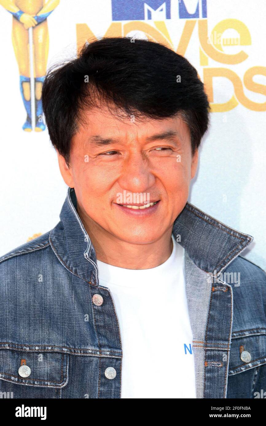 06 June 2010- Universal City, CA - Jackie Chan arrives at the MTV Movie
