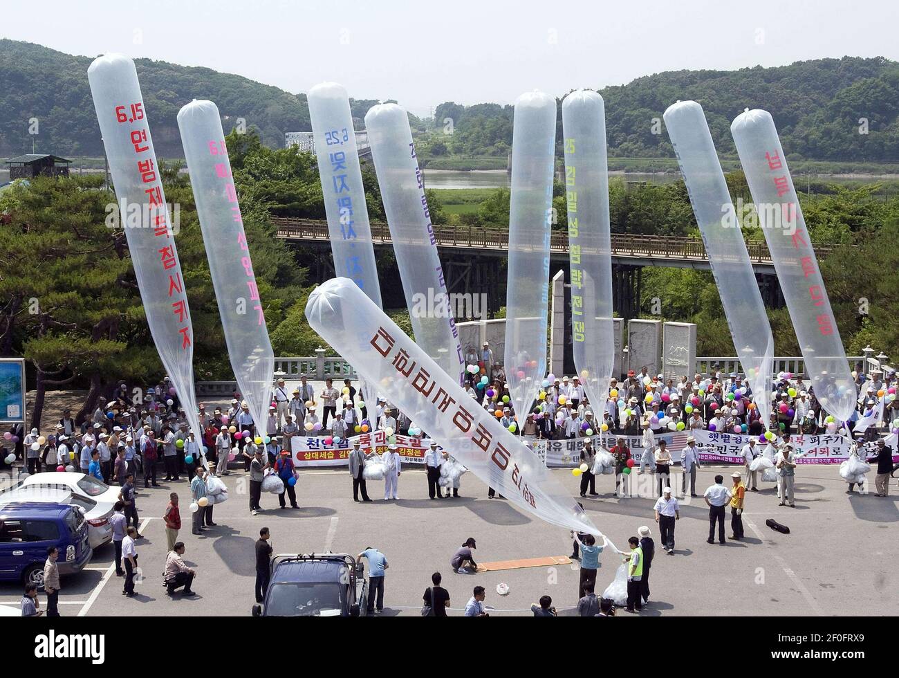 25 JUNE 2010 - Paju, South Korea : Former North Korea defectors and ...