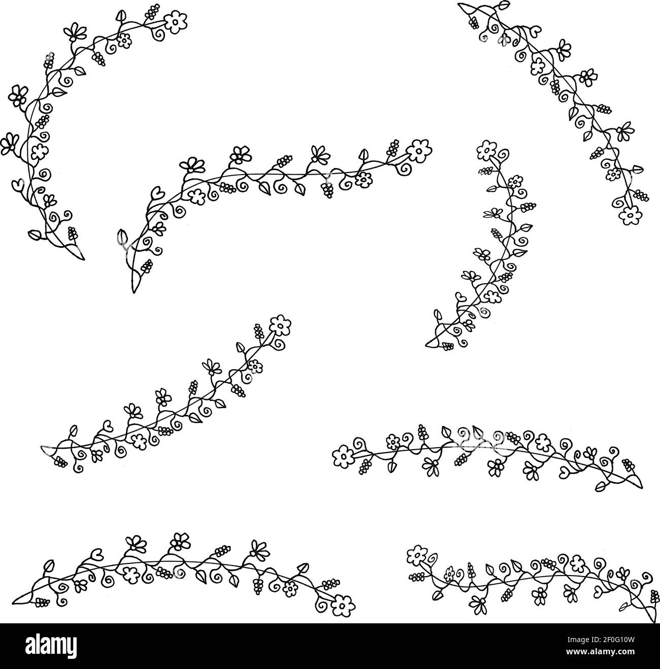 vector flowers background Stock Vector Image & Art - Alamy