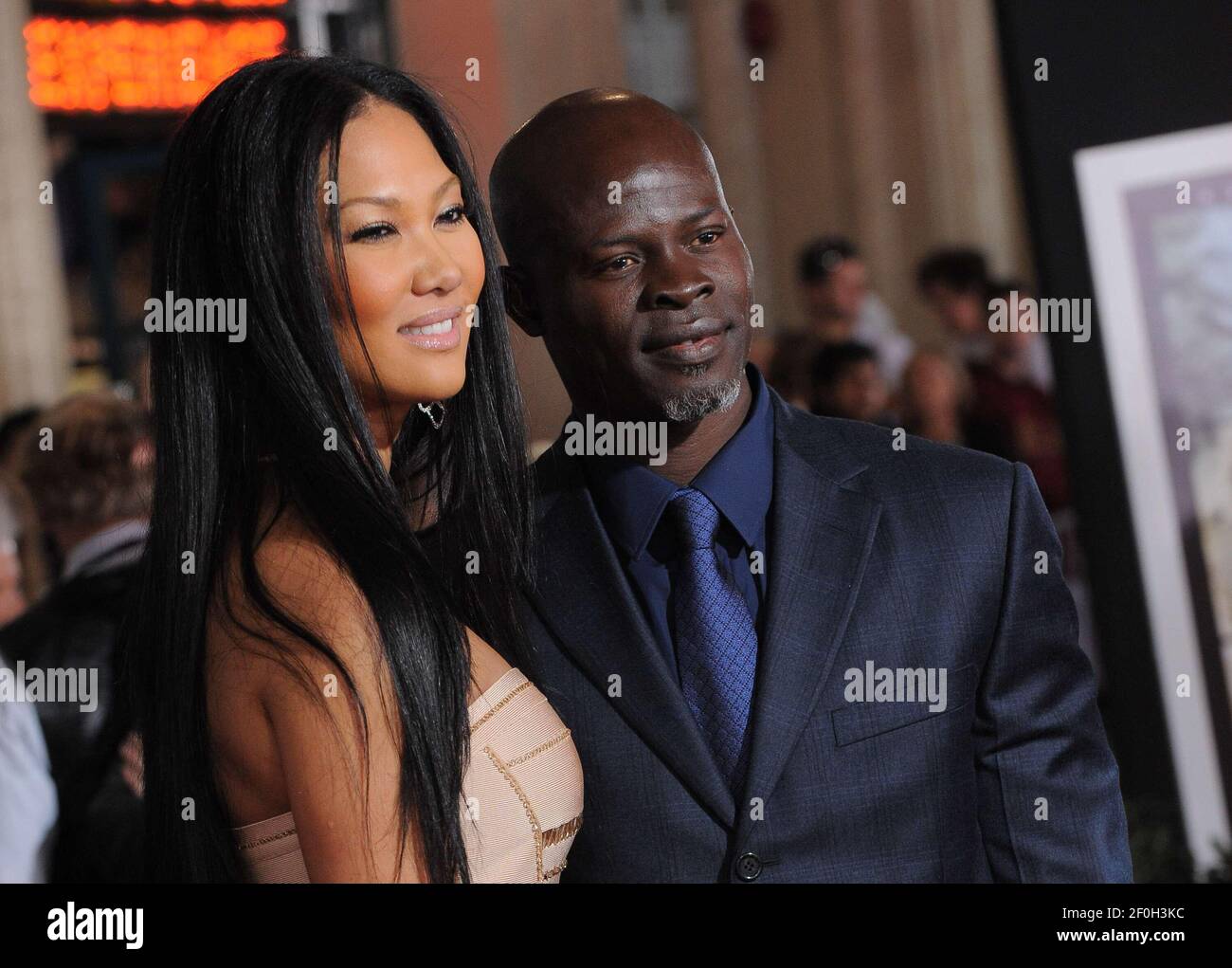 Kimora Lee and Djimon Hounsou. 6 December 2010, Hollywood, CA. "The