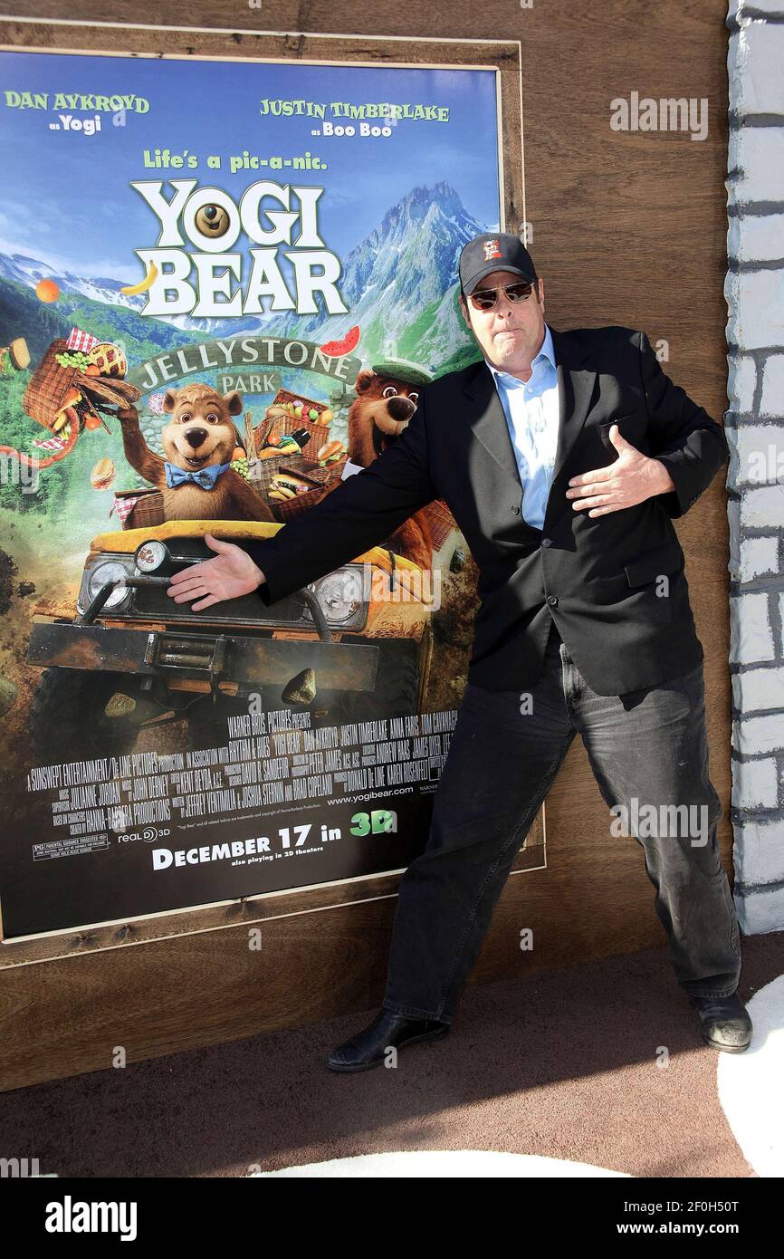11 December 2010 - Westwood, CA - Dan Aykroyd arrives at the 'Yogi Bear  3-D' in Westwood, California. Photo Credit: Krista Kennell/Sipa  Press/yogibearthreeDkk.012/1012120014 Stock Photo - Alamy