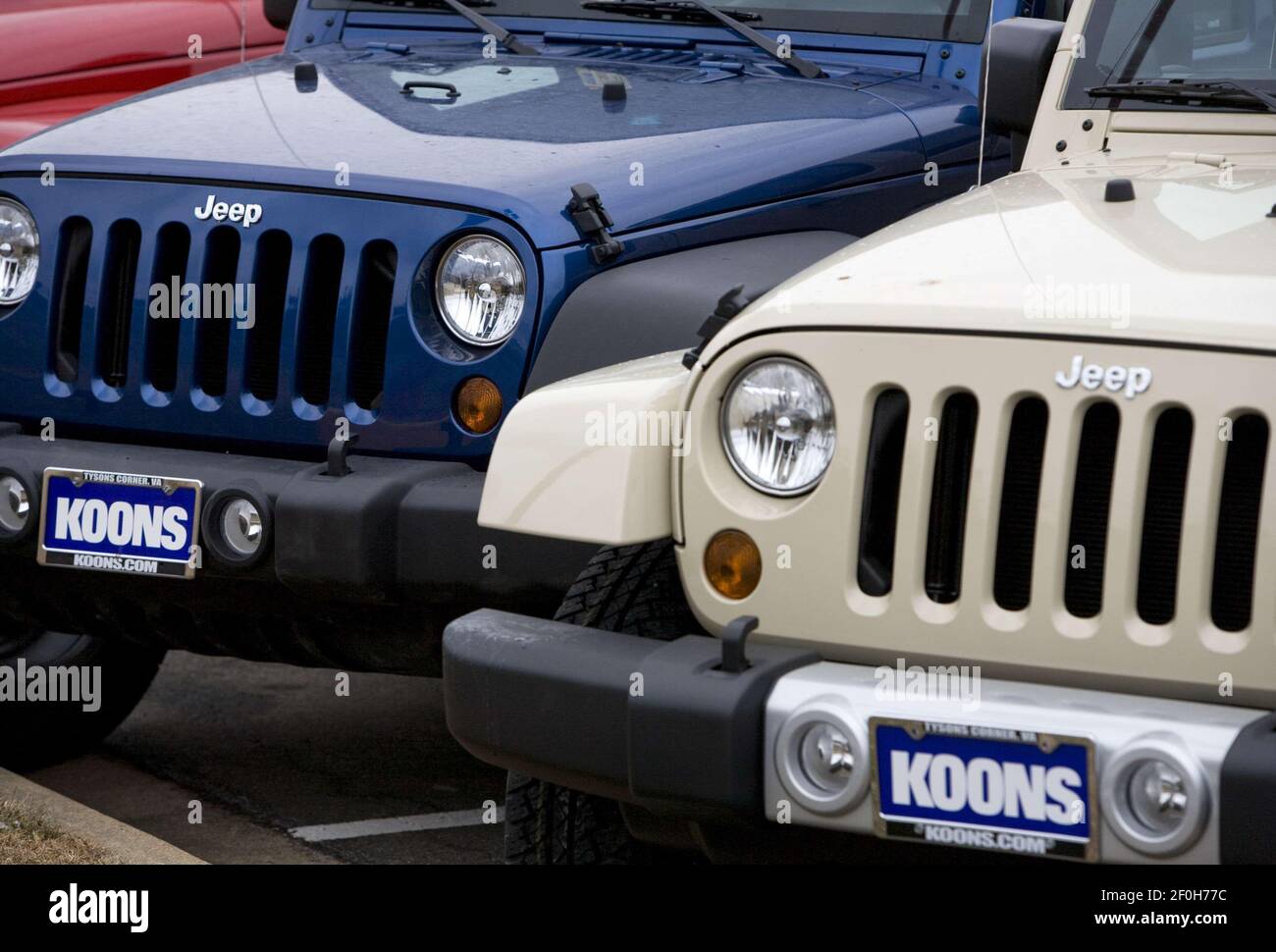 25 December 2010 McLean, Virginia A Jeep car dealership in Northern