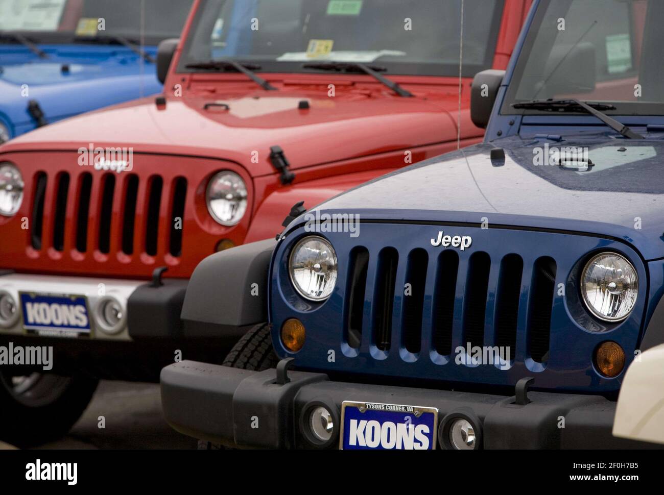 25 December 2010 McLean, Virginia A Jeep car dealership in Northern