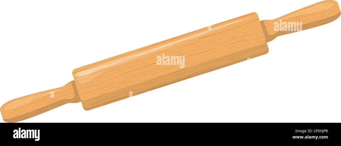 Rolling pin icon Stock Vector