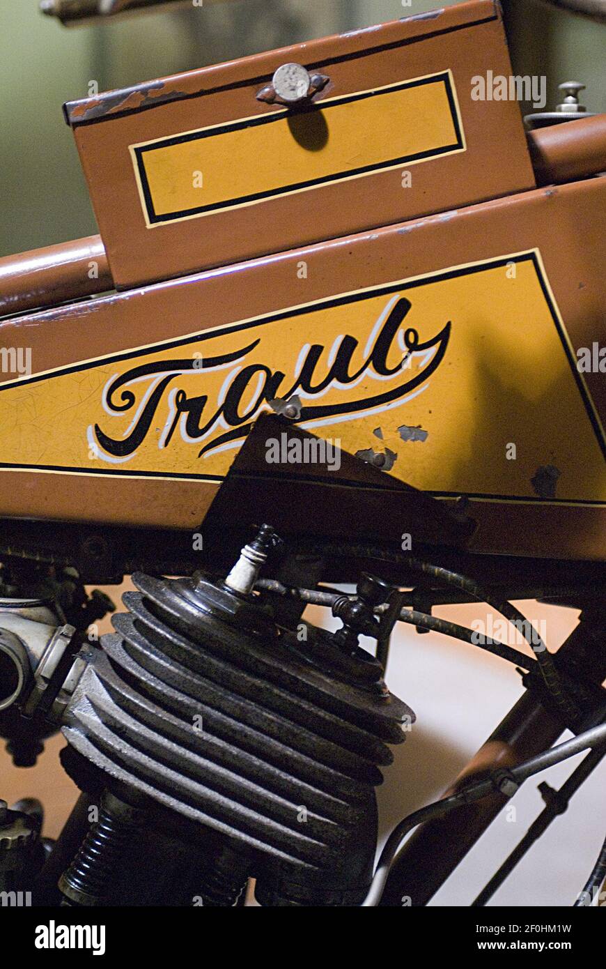 The handmade design of the Traub, on view at the Wheels Through Time