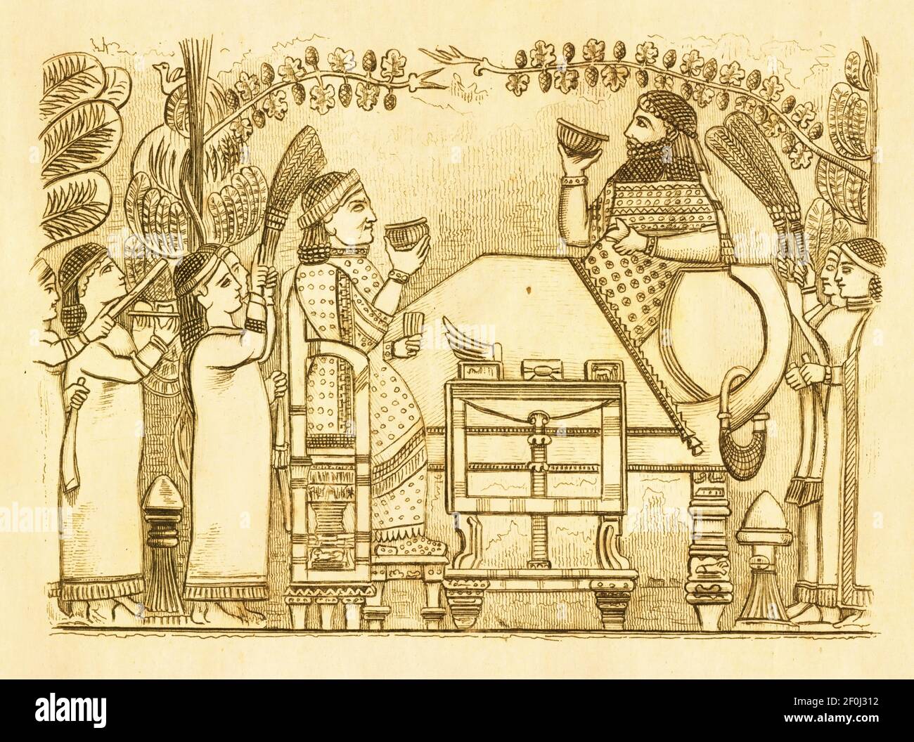 King sennacherib hi-res stock photography and images - Alamy