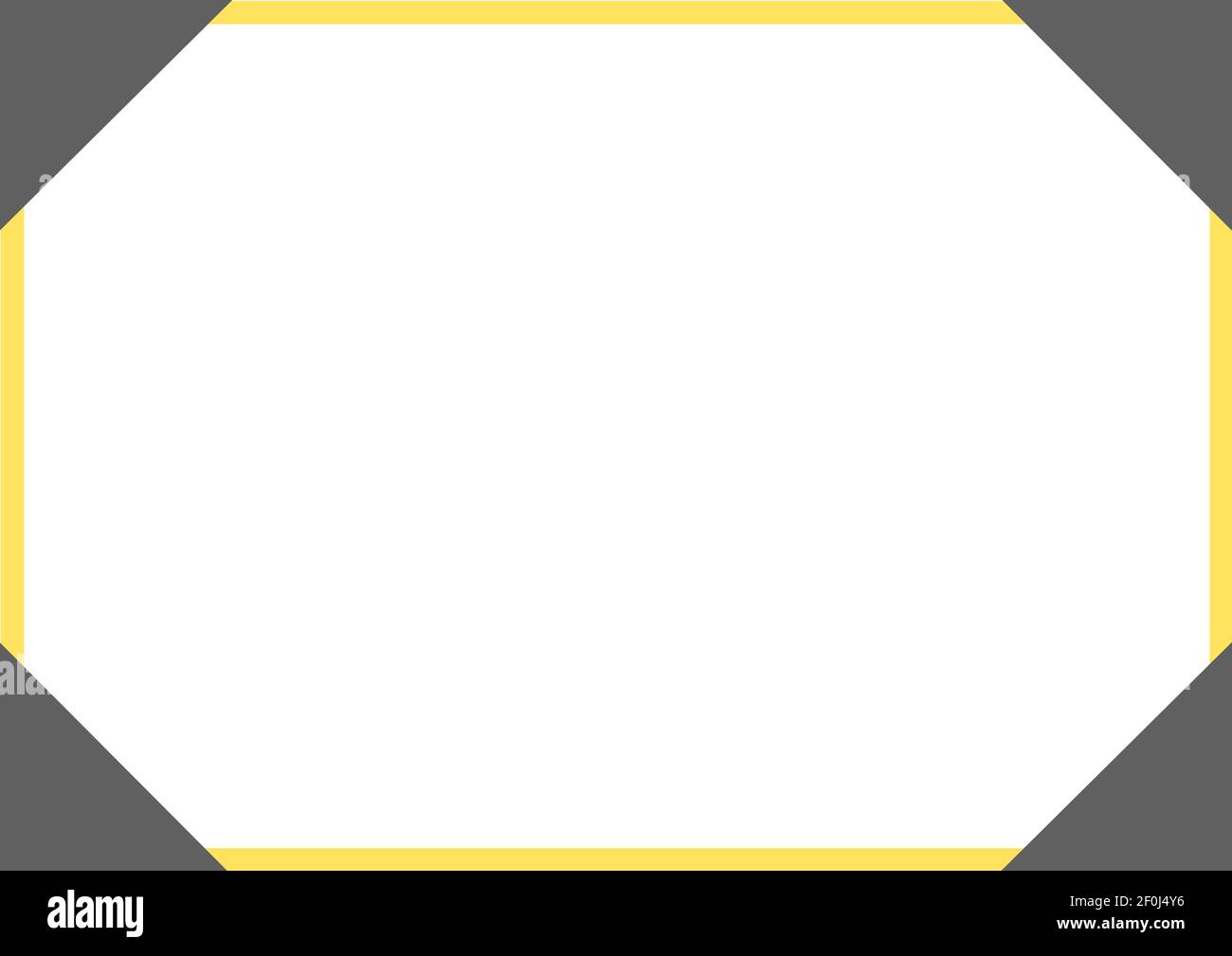Grey border frame hi-res stock photography and images - Alamy